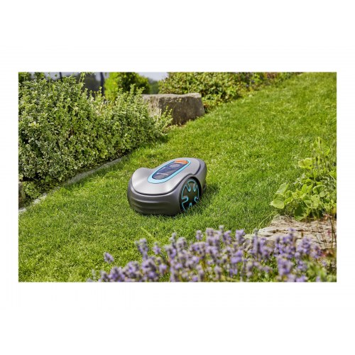 Robotplæneklipper Gardena SILENO minimo 16 cm - elektrisk, op til 500 m² (OUTLET A)