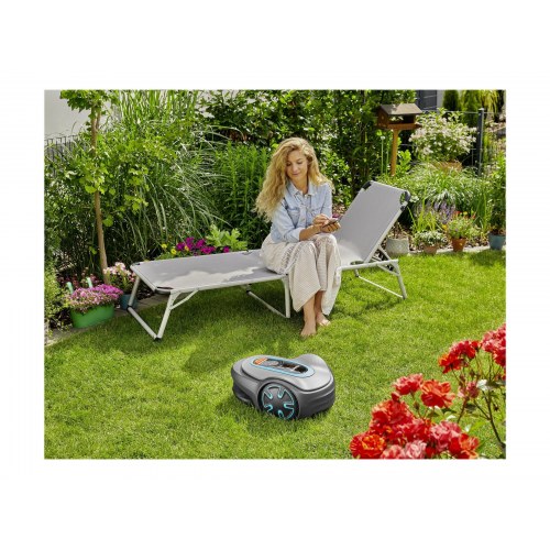 Robotplæneklipper Gardena SILENO minimo 16 cm - elektrisk, op til 500 m² (OUTLET A)