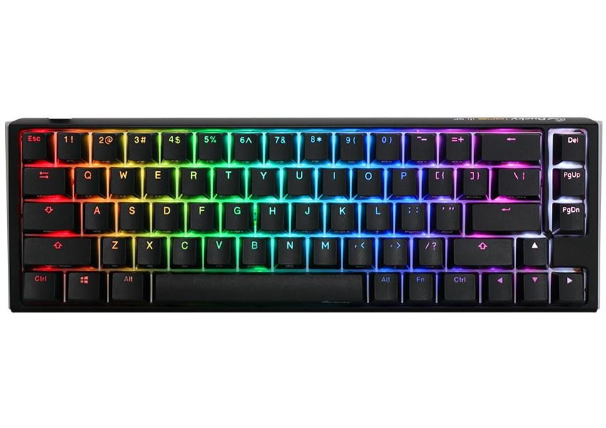 Ducky One 3 Classic SF mekanisk gaming tastatur – USB, tysk layout, sort/hvid