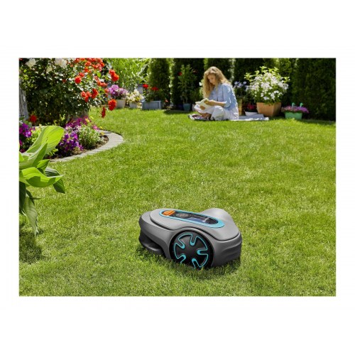 Robotplæneklipper Gardena SILENO minimo 16 cm - elektrisk, op til 500 m² (OUTLET A)