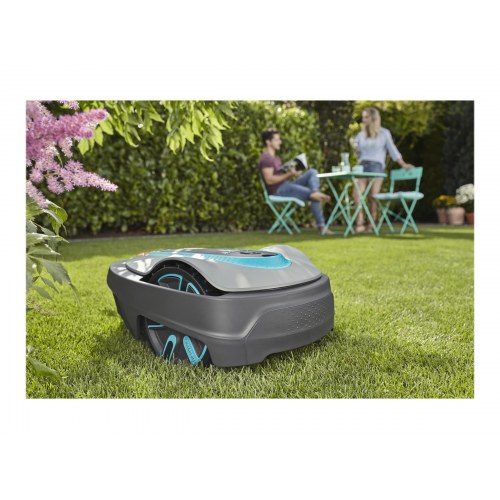 Robotplæneklipper Gardena SILENO minimo 16 cm - elektrisk, op til 500 m² (OUTLET A)