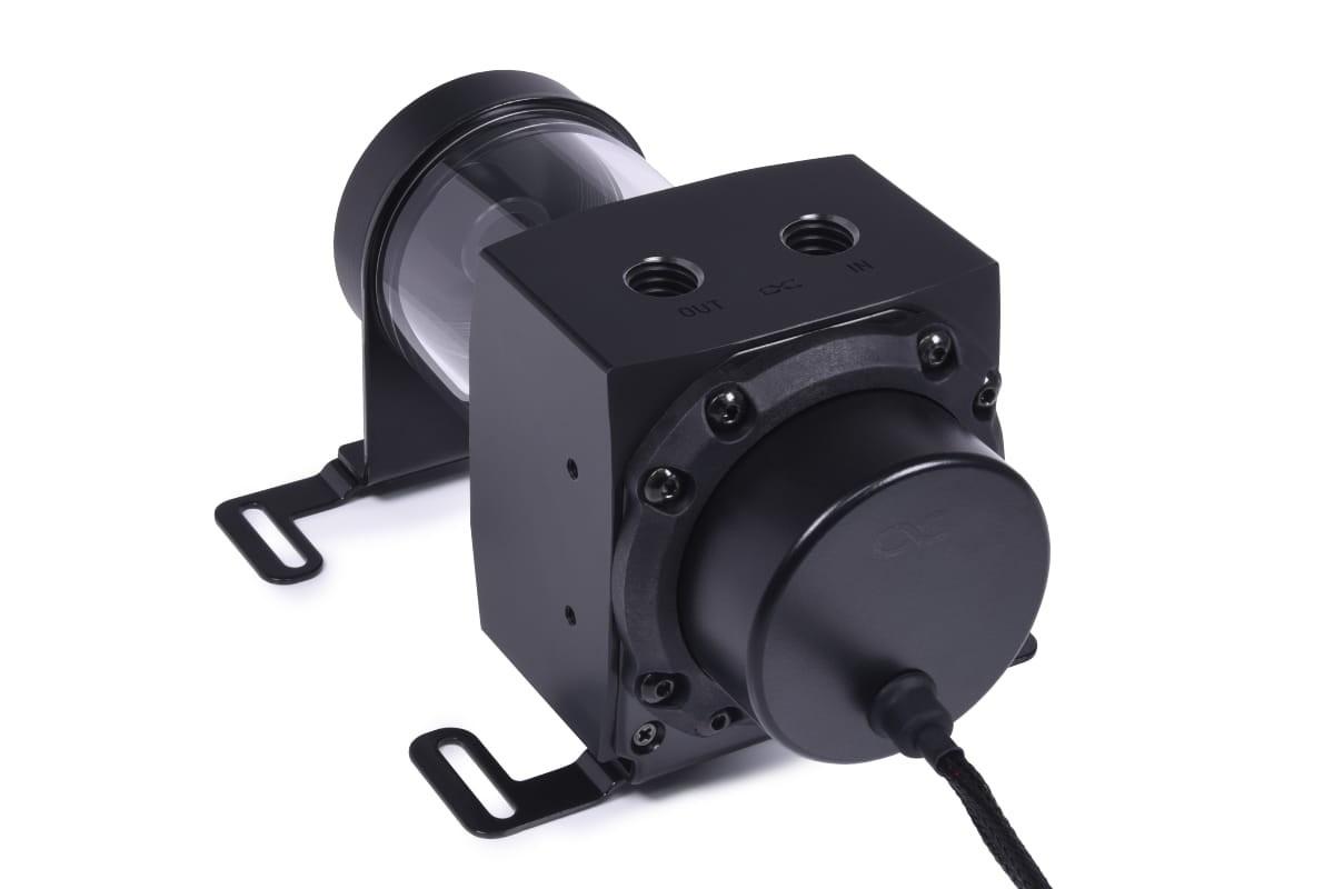 Alphacool Core 100 Aurora Pumpe og reservoir til flydende kølesystem 1-pack Sort