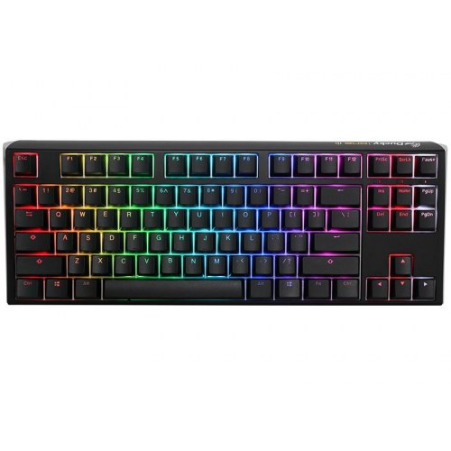 Ducky One 3 Classic TKL mekanisk gaming-tastatur – USB, tysk layout, sort/hvid