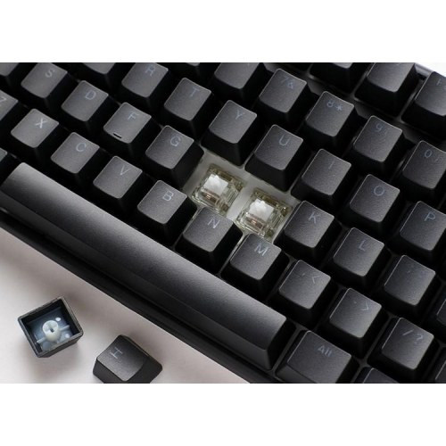Ducky One 3 Classic TKL mekanisk gaming-tastatur – USB, tysk layout, sort/hvid