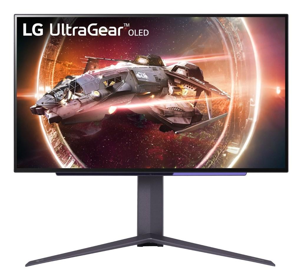 LG UltraGear 27GS95QX-B 26,5" QHD OLED gaming-skærm - Sort billede