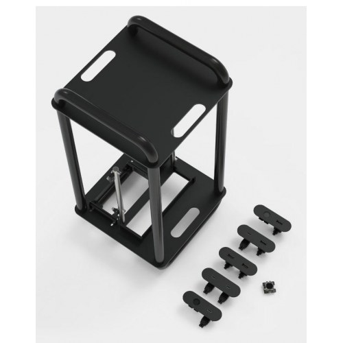 Streacom DA6 XL – vertikalt open frame ITX kabinet, sort