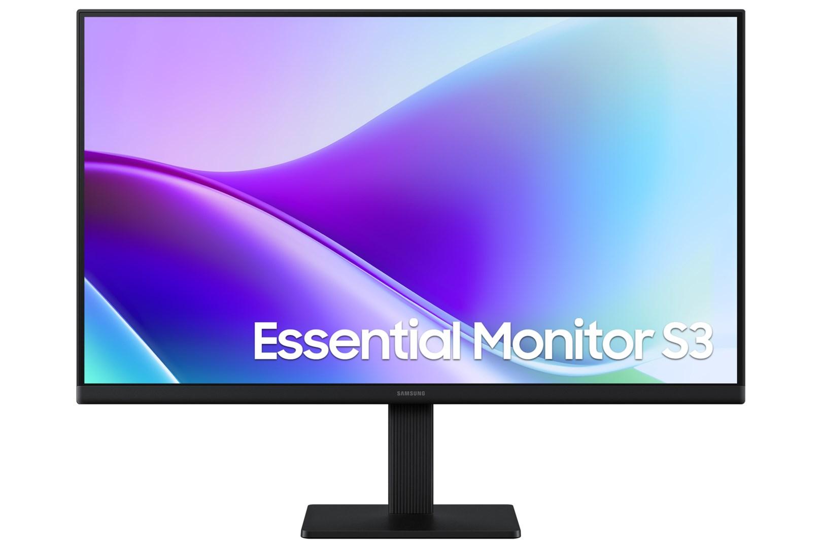 Samsung S24F320 24" Full HD IPS skærm - 120 Hz, sort