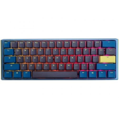 Ducky One 3 Daybreak Mini gaming-tastatur – USB, tysk layout, Cherry MX RGB Red