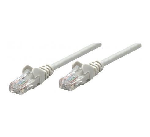 Intellinet netværkskabel Cat6a 50 m - grå, S/FTP, RJ45, kobber, LSZH, snagless