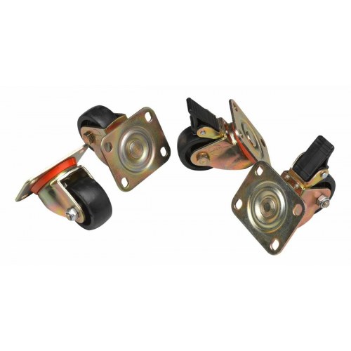 EQUIP møbelhjul til Basic og Dynamic Flex skabe – sæt med 4