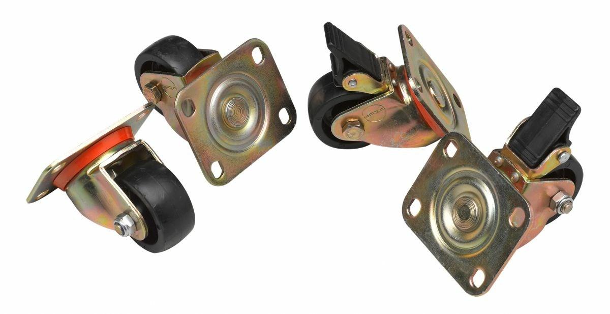 EQUIP møbelhjul til Basic og Dynamic Flex skabe – sæt med 4