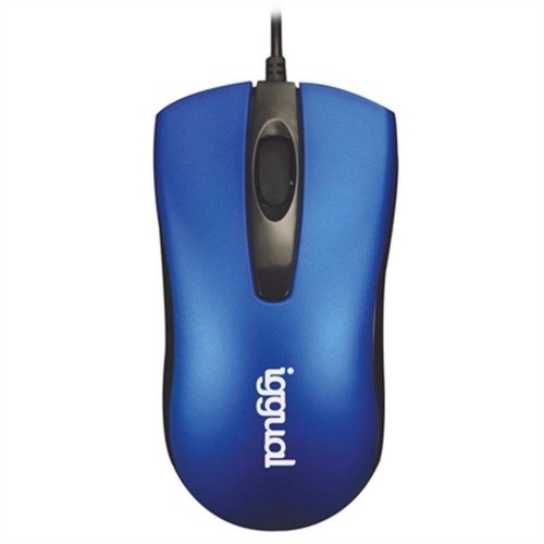 Computer mus iggual IGG317631 - kablet, blå, 1.200 DPI