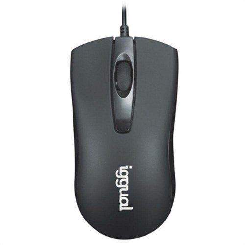 Computer mus iggual IGG317648 (sort, 1.200 DPI)