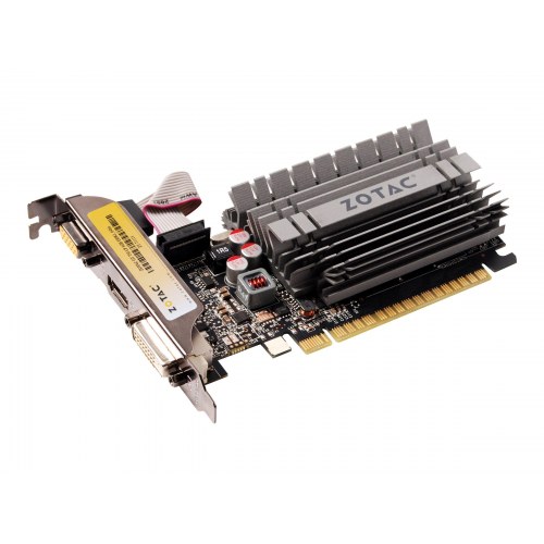 ZOTAC GeForce GT 730 4 GB DDR3 lavprofil - blæserløst grafikkort