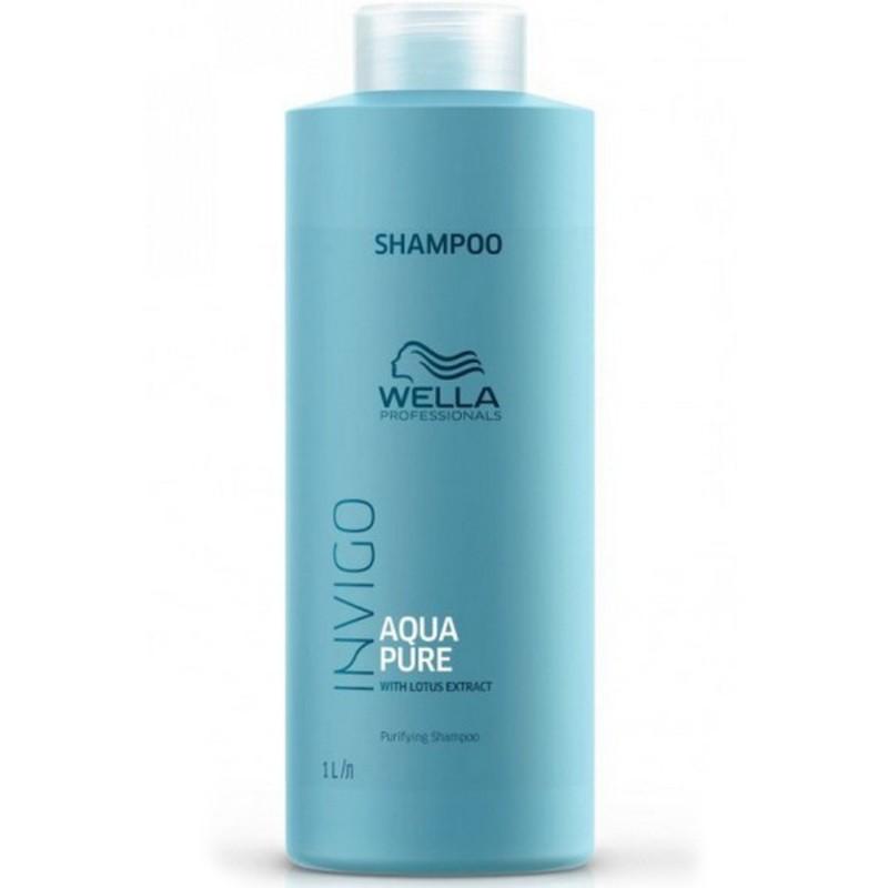 Se Wella - Invigo Aqua Pure Purifying Shampoo 250 Ml hos Boligcenter.dk