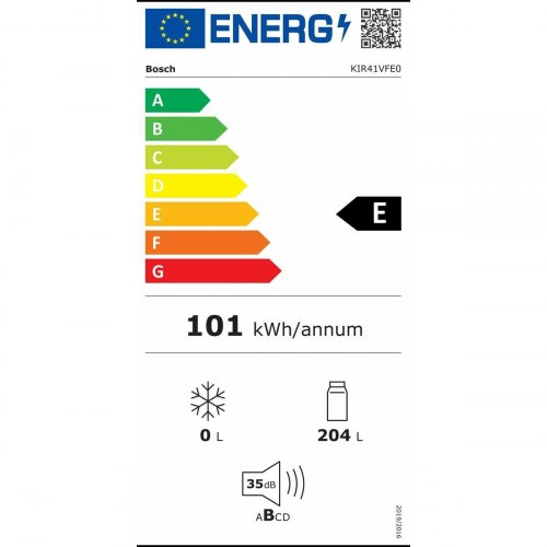 Bosch KIR41VFE0 integreret køleskab - hvid, 204 l
