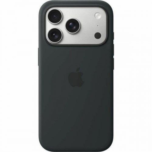 Apple silikonecover til iPhone - MGFK4ZM/A, sort