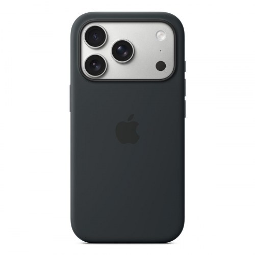 Apple silikonecover til iPhone - MGFK4ZM/A, sort