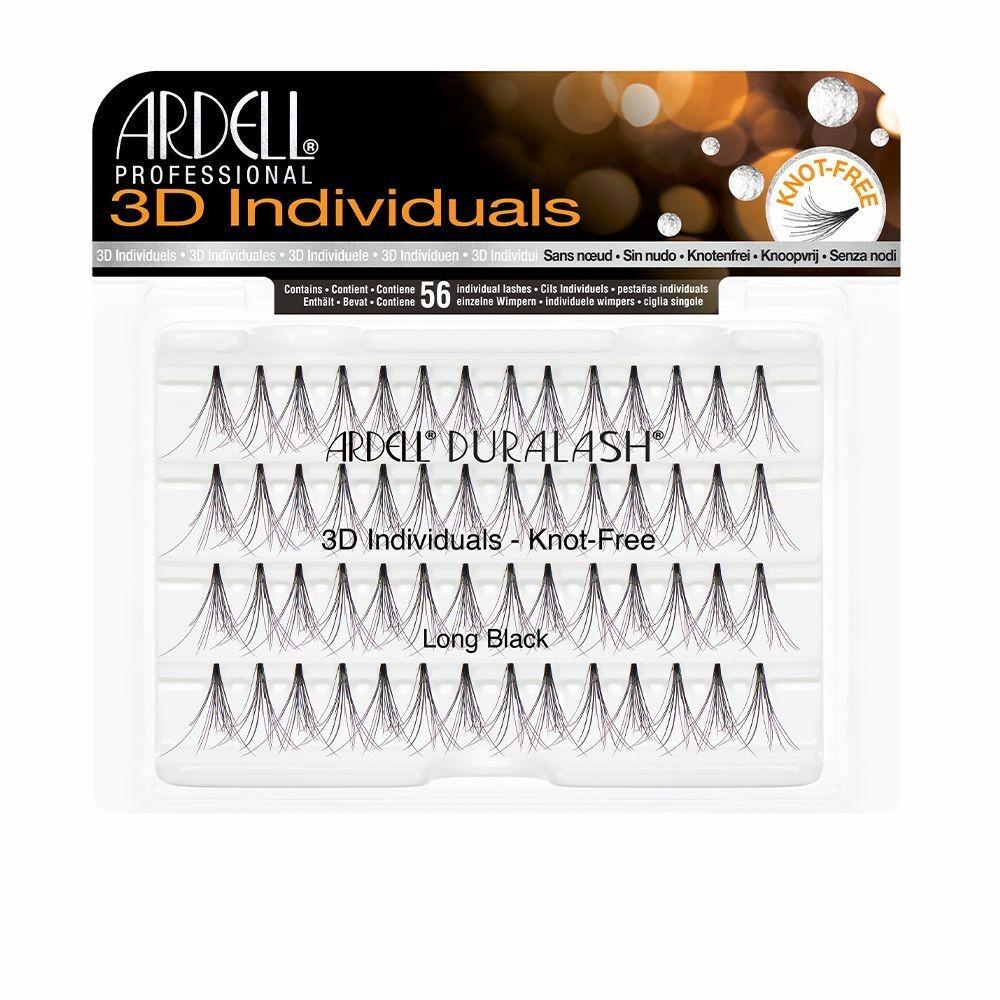 Falske øjenvipper Ardell 3D Individuals Long Black (sæt)
