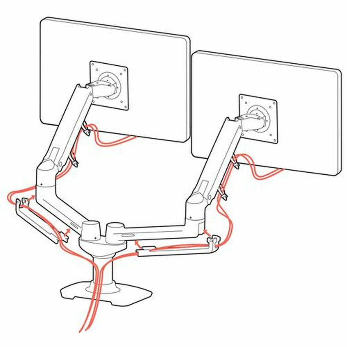 Ergotron 45-245-026 skærmholder til bord - sølv, op til 27"