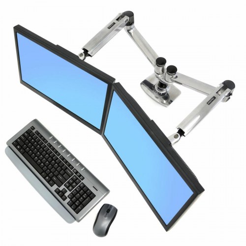 Ergotron 45-245-026 skærmholder til bord - sølv, op til 27"