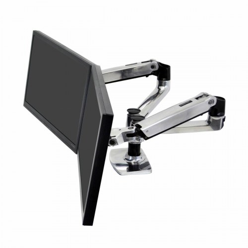 Ergotron 45-245-026 skærmholder til bord - sølv, op til 27"