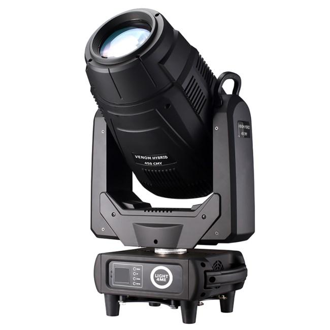LIGHT4ME LIGHT4ME VENOM HYBRID 450 CMY glowica ruchoma LED hybryda spot beam oswietlenie sceniczne