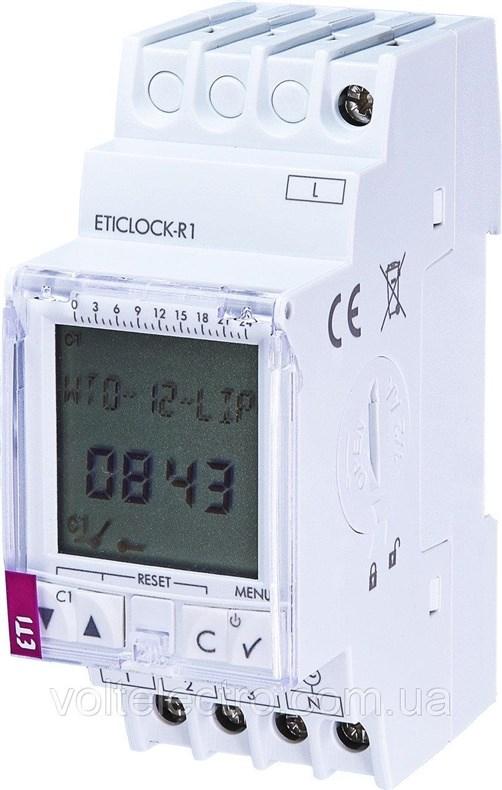 ETI ETICLOCK-R1 digital tidsur - 1-polet, 16 A