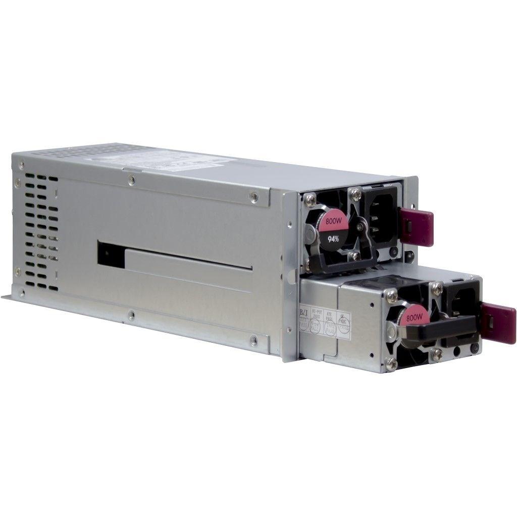 Inter-Tech ASPOWER R2A-DV0800-N strømforsyning 800 W 20+4 pin ATX 2U - Sølv billede