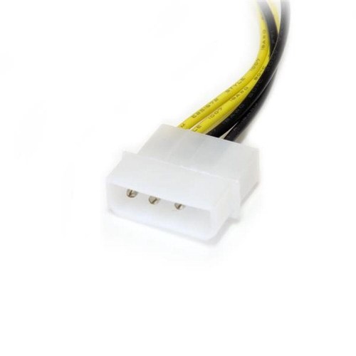 Startech LP4PCIEX8ADP strømforsyningsadapter - LP4 til 8-polet PCIe (15 cm)