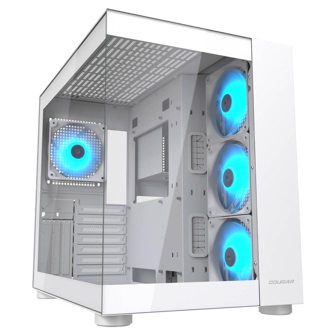 COUGAR FV150 ARGB midi tower – hvid PC-kabinet