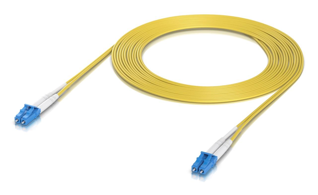 Ubiquiti UACC-OFC-S2-LULU - OS2 singlemode LC-LC fiberkabel 1 m - gul billede