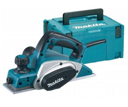 Makita KP0800J elhøvl - 620 W, 17.000 o/min, blå/sølv billede