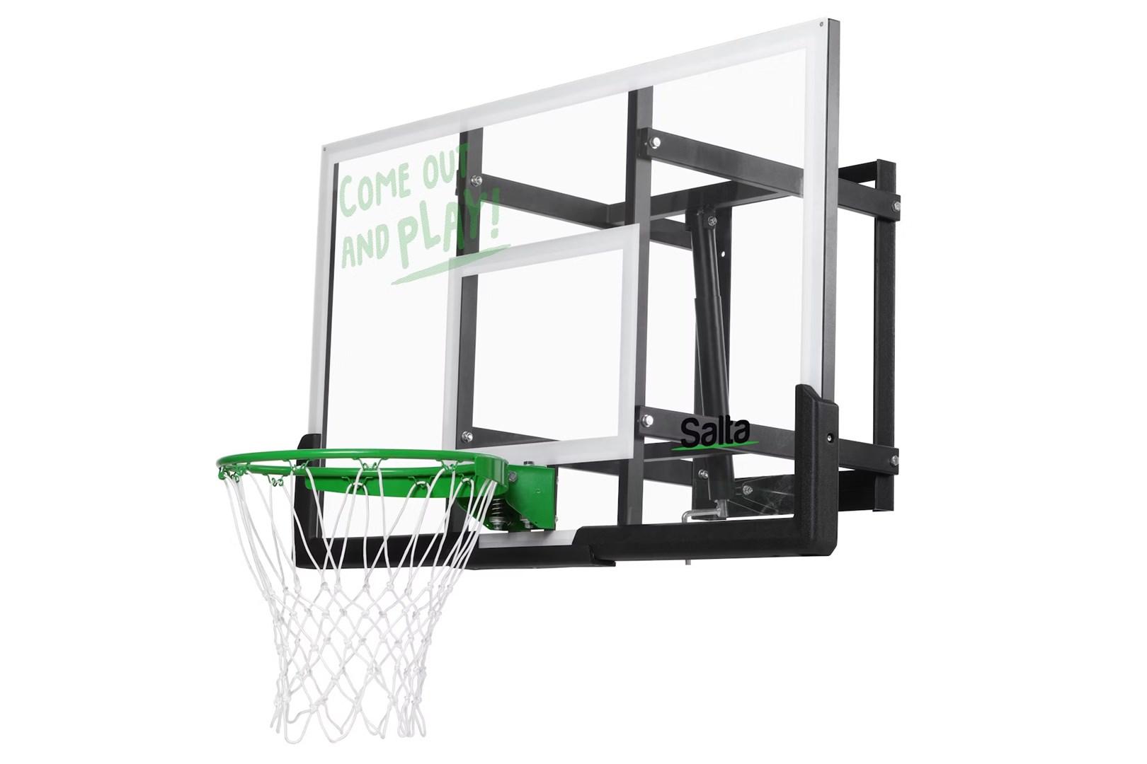 Salta Guard basketball-backboard 138 × 86 cm med kurv Ø45 cm