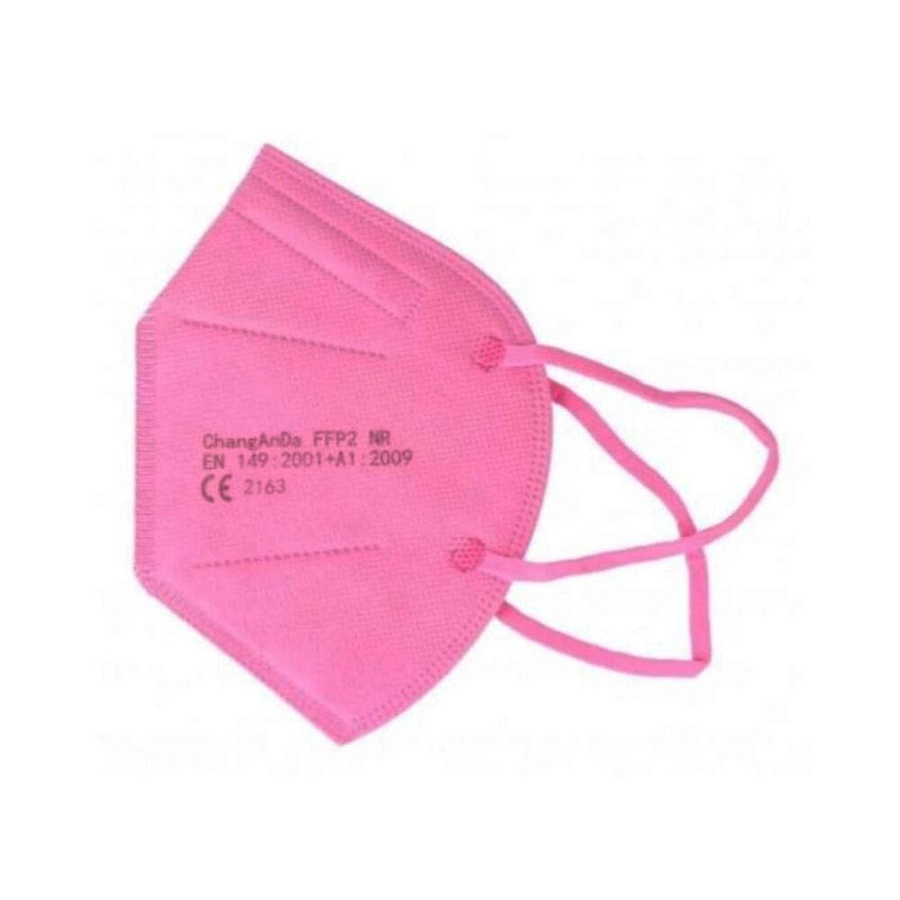 Ansigtsmaske til beskyttelse FFP2 Voksen Pink (1 uds)