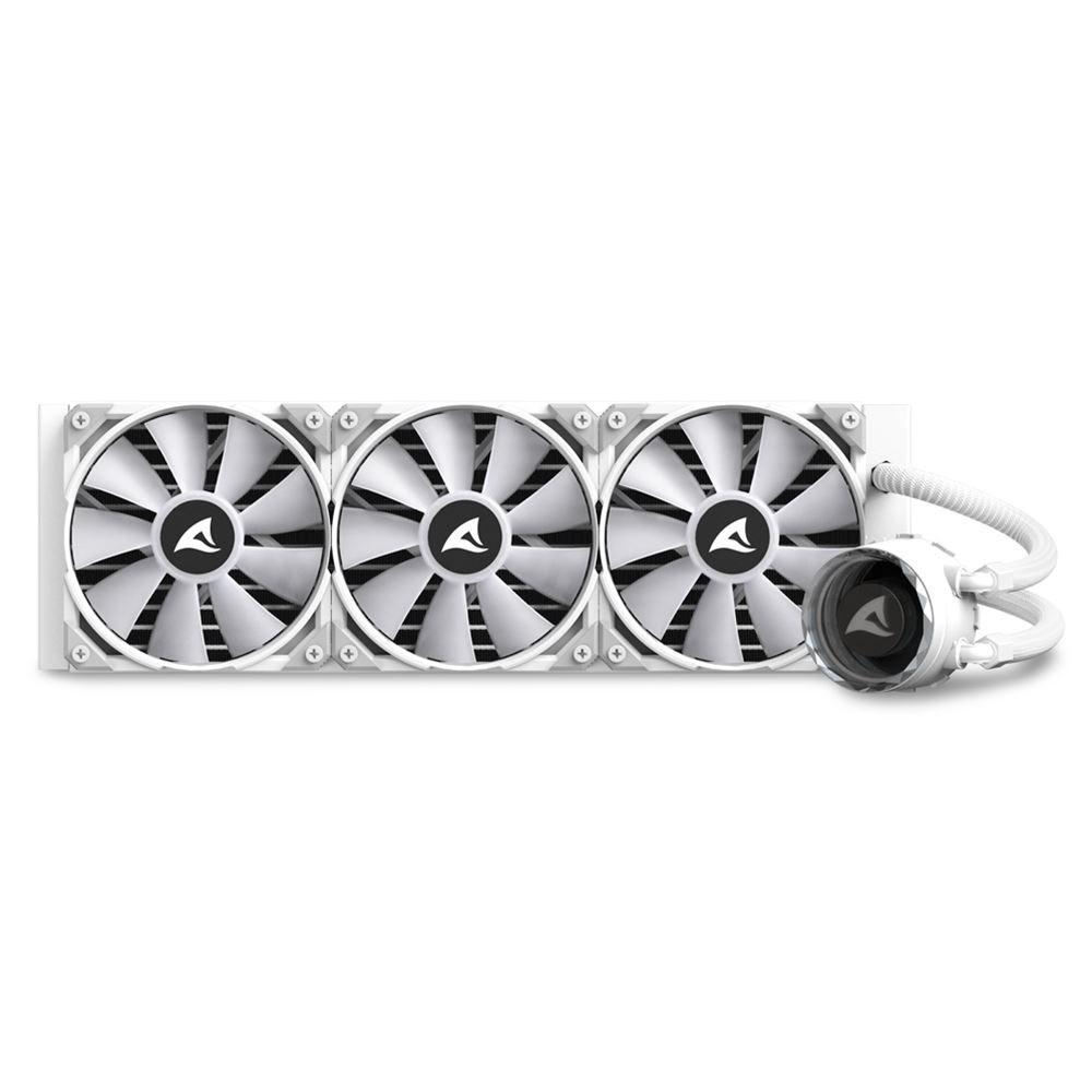 Sharkoon S90 AIO væskekøler 360 mm - hvid billede
