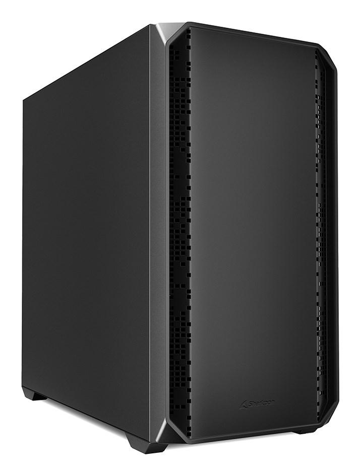 Sharkoon M25-MK2 Micro Tower – sort pc kabinet