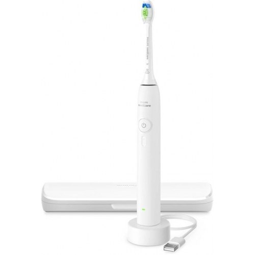 Philips Sonicare 3100 HX4033/21 - genopladelig elektrisk tandbørste (hvid)