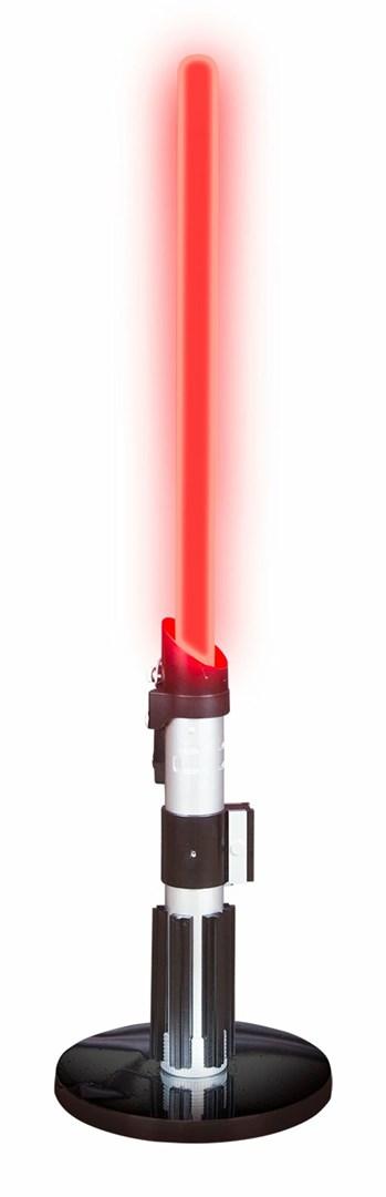 UKONIC Star Wars bordlampe LED - sort/hvid, rød lys