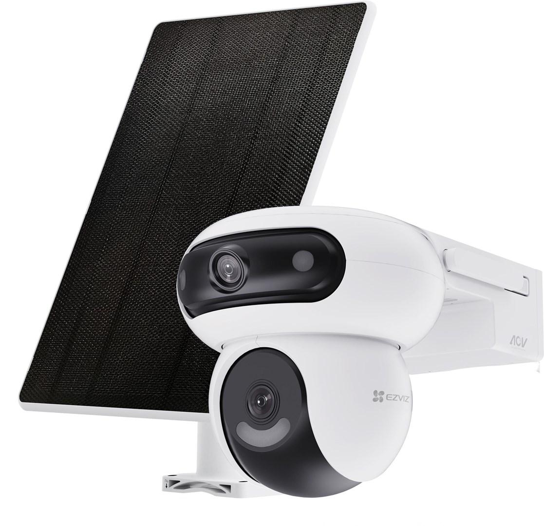 Ezviz HB90X Dual 4G/Wi‑Fi overvågningskamera 4MP + 4MP med 8 W solpanel