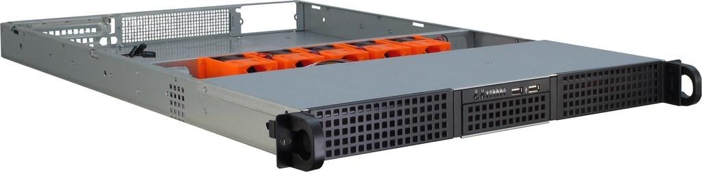 Inter-Tech 1U-10265 rack-kabinet - 1U server, sort billede