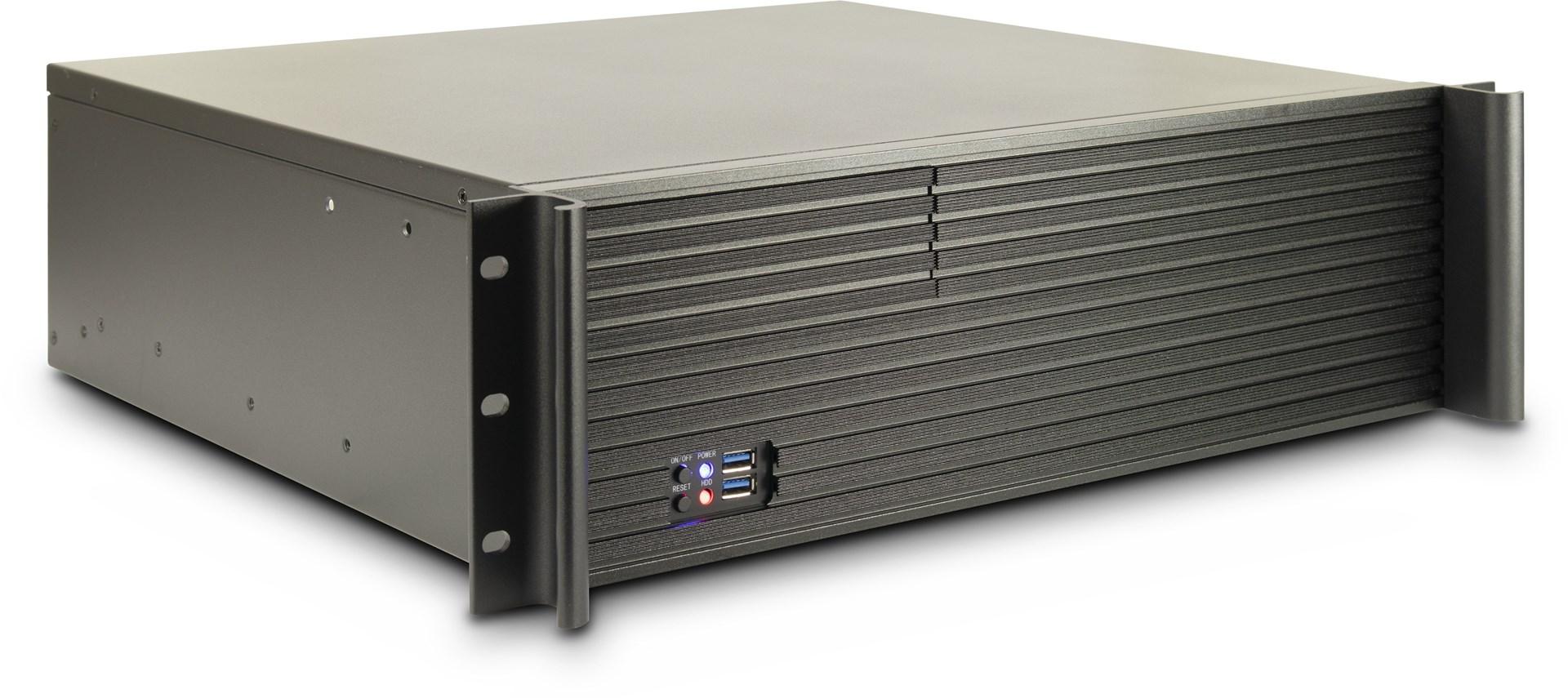 Inter-Tech 3U-K-340L rack-kabinet 3U - sort billede