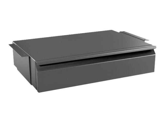 DIGITUS DA-90443 skrivebordsskuffe – 51,3 × 31–48 × 10,8 cm, maks. 5 kg, sort billede