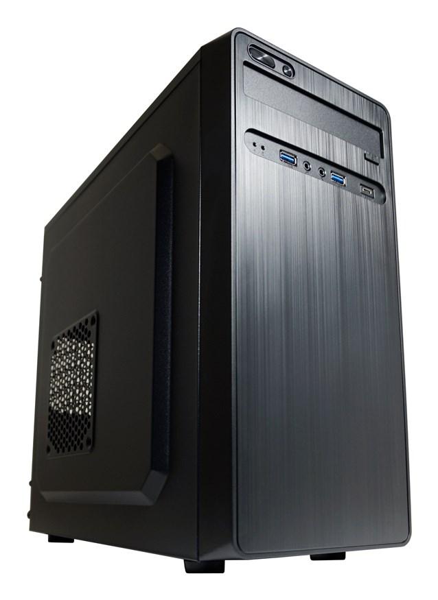 LC-POWER LC-2017MB-ON Micro Tower pc-kabinet - sort billede