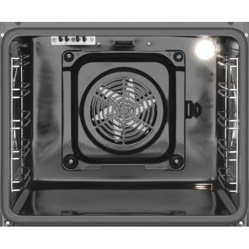 Amica 57IE3.325HTaD(Xx) PIZZA fritstående induktionskomfur – sort/rustfrit stål, 50 cm