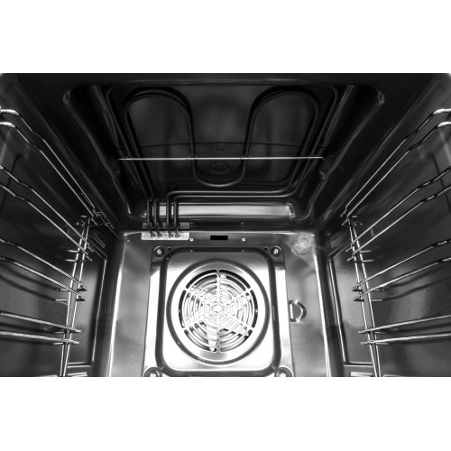 Amica 57IE3.325HTaD(Xx) PIZZA fritstående induktionskomfur – sort/rustfrit stål, 50 cm