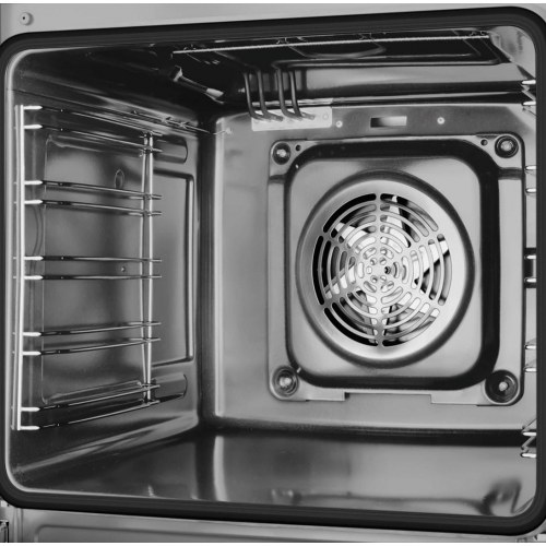 Amica 57IE3.325HTaD(Xx) PIZZA fritstående induktionskomfur – sort/rustfrit stål, 50 cm