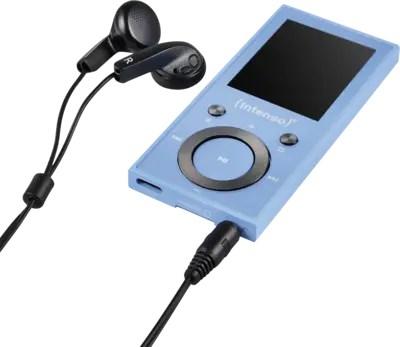 Intenso Video Scooter BT MP3-afspiller 16 GB Blå