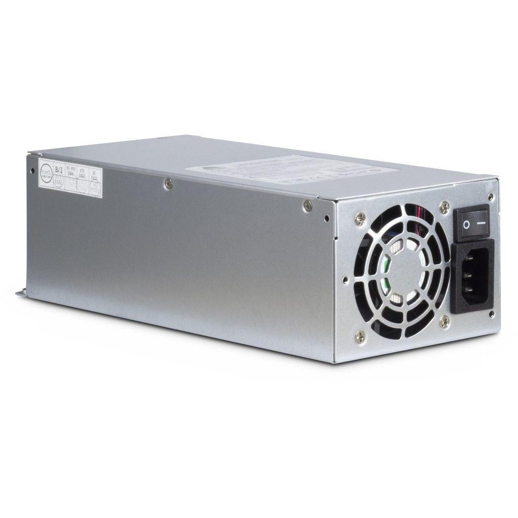 Inter-Tech ASPOWER U2A-B20500-S strømforsyning 500 W - 20+4 pin ATX, rustfrit stål billede