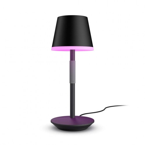 Philips Hue White and color ambience Go – bærbar bordlampe (sort)